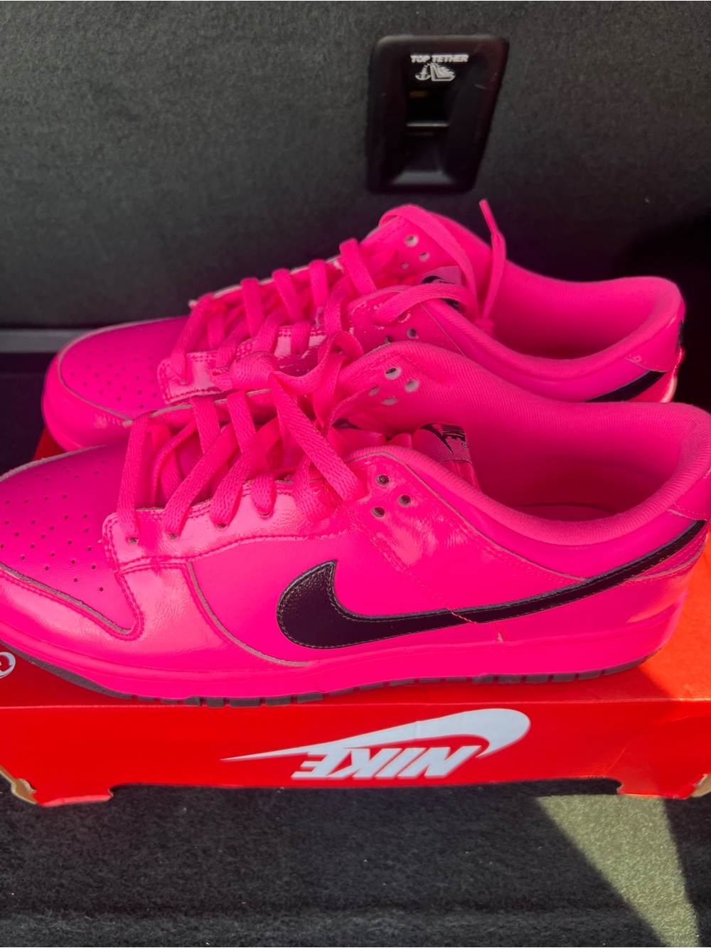 Nike Dunk Low Pink Blast Black Shoes W | Size 14W/12.5M IV2040 600 NIB!